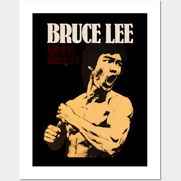 Be Water Lee Legend Bruce Movie Jeet Kune Do Wall Art by Garmentcrooks